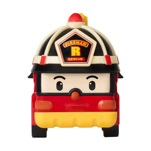 Robocar POLI Roy Die-Cast Toy – Fire Truck Hero Figures Collection | STEM Education, Role Play Rescue Vehicle, Birthday for Kids Age1 2 3 4 5