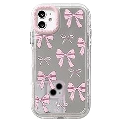 NITITOP Compatible with iPhone Case Mirror Cute