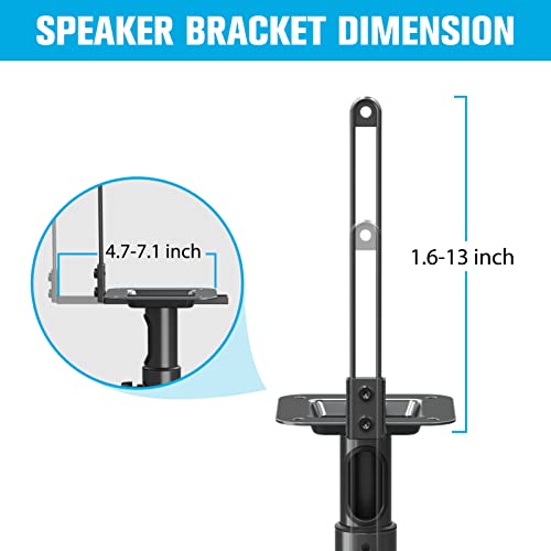 Mounting Dream Speaker Stands Height Adjustable Speaker Stand for