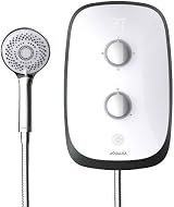 Aqualisa Emerge 10.5kW Electric Shower Arctic White MELN33 Digital Display view 2