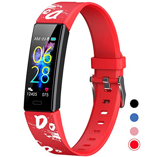 Mgaolo Slim Fitness Tracker for Kids Women,IP68 Waterproof Activity