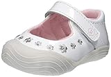 Stride Rite Girls' SR MIRA Sneaker, White, 1-Infant M