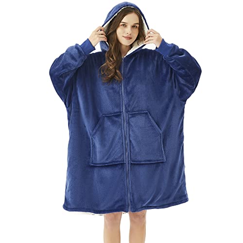 CYMULA Wearable Blanket Hoodie, Oversized Giant Hoodie Wearable Blanket