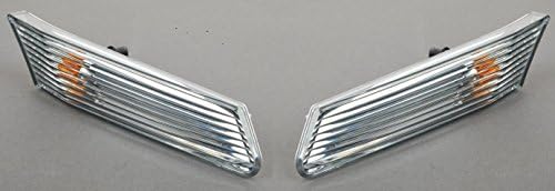 Porsche Boxster Cayman OEM Euro Clear Front Side Marker Turn Signal Lights Set
