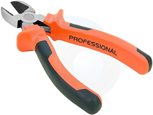 6in 160mm Diagonal Side Wire Cutting Snip Pliers Insulated Soft Grips