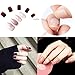 50 Sheets/lot Double-Side Glue Sticker Transparent Flexible Fake Nail Tips Adhesive Nail Glue (30pcs)