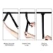 XSTRAP STANDARD Soft Loop Tie-Down Straps 8PK 1-1/16 x 18 inches - 3600LB Breaking Strength, Loops for Securing Trailering of Bikes, ATV, UTV, Motorcycles, Scooters, Dirt Bikes, Lawn Equipment, Black