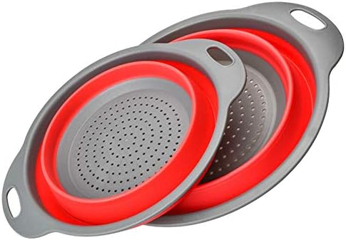Fssh Mlx ポータブル折りたたみバケツ折り畳み式シリコーンザルフルーツ野菜洗濯バスケット洗濯バケツ屋外ストレーナーキッチンツール 色 S Rd 誕生日プレゼント Szie