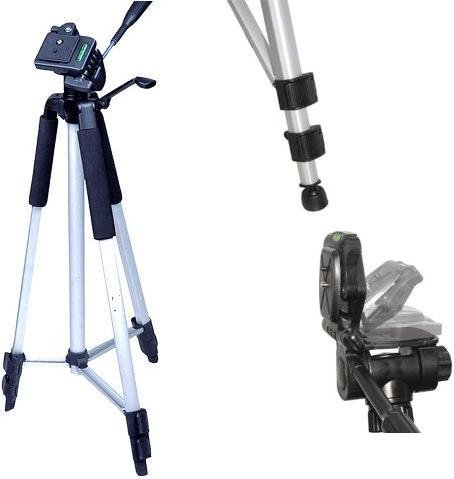 Professional Tripod Accessory Bundle Kit Includes 57 Inch Pro Tripod + 67 Inch Monopod + 10 Inch Flexible Tripod + Mini Tripod + LCD Screen Protectors + Camera Cleaning Kit For NIKON D5100 D800 D800E D200 D100 D700 D70S D80 D70 D50 D5000 D3000 D300S D90 D
