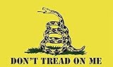2-Pack / Gadsden Don't Tread On Me flag Printed size: 5x3