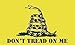 2-Pack / Gadsden Don't Tread On Me flag Printed size: 5x3