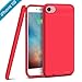 iPhone 7/8 Battery Case, XchuangX 3000mAh Rechargeable Protective Charging Case Slim for Apple iPhone 7/8 (4.7 inch), Support All Types Headphones, Answer Call and Sync-Through-Red