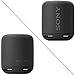 HeroFiber Sony Wireless Portable Bluetooth Speaker (XB10) with Extra Bass & Water-Resistance Design (Black) + USB Charging Cable + Wall Adapter + Aux Cable Ultra Gentle Cleaning Cloth