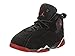 Jordan True Flight BT Toddler's Shoes Black/Gym Red-Metallic Silver 343797-003 (4 M US)