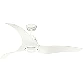 Hunter Fan Company 52439 Arwen Ceiling Fan, 060, Porcelain White
