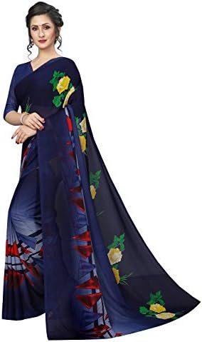 Shyam Export Georgette Saree With Blouse Piece
