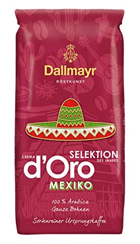 Dallmayr Kaffee Crema d´Oro Selektion des Jahres 1000g Kaffeebohnen, 6er Pack (3 x 1000 g)