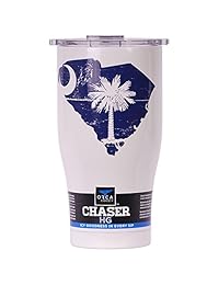 ORCA Chaser State Flag (SC) Distressed Cooler, Whi