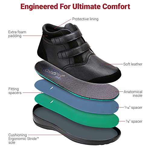 Orthofeet Innovative Orthopedic Boots for Women Ideal for Plantar