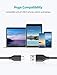 Anker Powerline USB-C to USB Cables (5-Pack: 4-inch, 3ft, and 6ft) for USB Type-C Devices Including Samsung Galaxy Note 8, S8, S8+, S9, S10, iPad Pro 2018, MacBook, LG V20 G5 G6, HTC 10 and More