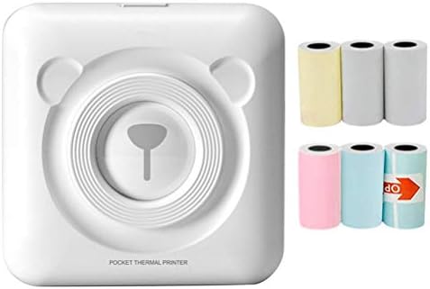 サーマルプリンター 57mm フォトプリンター Usb接続 Bluetooth 超小型 軽量 便携式 Ios Android Windowsシステム対応 ミニポケット レシートプリンター 手帳 写真 リスト ラベル印刷 学生 友たち 家族 ギフト スマホ対応 印刷用感熱紙付き 多国言語対応専用app 日本語取扱