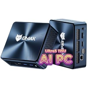 ミニPC ミニパソコン Core Ultra5 115U【A.I PC・NPU内蔵】AMD Ryzen 7730Uクラス性能