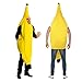 2win2buy Costume Banana Suit Lightweight Halloween Adult Banana Funny Suit