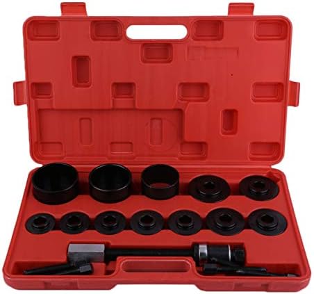 19pcs/Set Master Front Wheel Hub Drive Bearing Removal Installation Front Wheel Drive Bearing Puller Adapter Car Repair Tool
