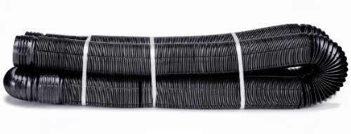 Flex-Drain 52012 Flexible/Expandable Landscaping Drain Pipe, Perforated, 4-Inch by 50-Feet