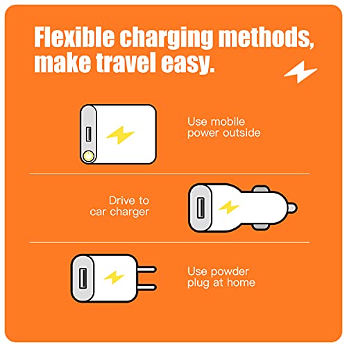 NICE PAPA Portable Bottle Warmer, Travel Bottle Warmer for 911oz, USB