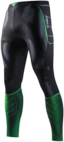 Compression Pants Elastic Running Tights Mens Sports Spiderman Superhero Printing Dry Leggings