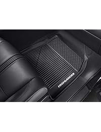 Tapetes para piso para Auto Toyota original para cualquier clima   PT908   48165   02 Juego de 3 piezas, negro. 2016 2017 Highlander & Highlander Hybrid.