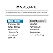 MARLOWE. No. 124 Lip Balm 3-Pack with Sunscreen SPF 15 & Coconut Oil | Hydrates & Protects Dry or Chapped Lips | Mint Flavor | For Men and Women | Made with Beeswax, Coconut, Jojoba, Shea Butter, Aloe
