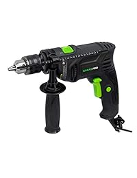 Taladro de martillo de 4,5 A, taladro de impacto GALAX PRO 0 3000 rpm, taladro eléctrico con llave de 1 2 pulgada y calibre de profundidad para taladrar madera, acero, mampostería, cemento, Concrete_GP57325