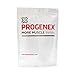 PROGENEX® More Muscle | Hydrolyzed Whey Protein Isolate Powder for Fat Burning and Lean Muscle Gain | Best Tasting Low Carb High Protein Shake for Women and Men | 30 Servings, Belgian Chocolate