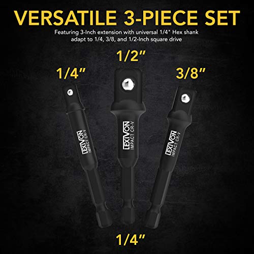 2 LEXIVON+Adapter+Extension+3+Piece+LX+101