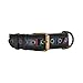 Mayan Dog Collar Handmade by Hide & Drink :: Tropical Blue & Black