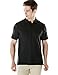 Tesla TM-MTK02-KLB_Large Men's Dri Flex Tech Polo Premium Active Fit Solid Top Shirt MTK02