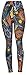 VIV Collection Printed Brushed Ultra Soft Leggings (Water Phoenix, Plus)