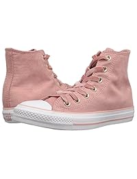 Converse CTAS Hi Rust - Zapatillas para mujer, color rosa, negro y blanco