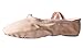Lady's Pink Canvas split-sole Ballet Slippers --7.5 M