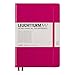 LEUCHTTURM1917 - Notebook Hardcover Medium A5-251 Numbered Pages for Writing and Journaling (Berry, Squared)
