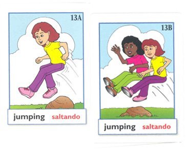 Language Booster Action Picture Cards - Common Verbs (Illustrated Cards for Language Development)