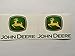 2 New Style John Deere Die Cut Decals by SBD DECALS …
