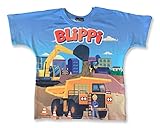 Blippi Construction Shirt (3T) Blue