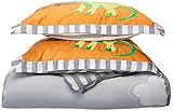 Mizone Kids Dinosaur Dreams 4 Piece Comforter Set, Multicolor, Full/Queen