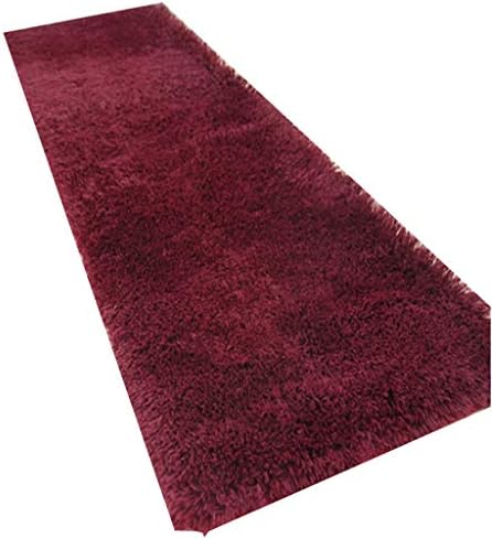 Hallway Runner Rug Long fluff Area Rugs Extra Long Carpet Non Slip Washable Entrance Mat for Kitchen and Entryway Bathroom 4.5cm (Color : A, Size : 140x200cm)