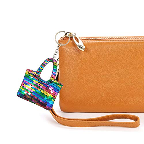 20pcs Flip Sequin Keychain Party Favors for Birthday Kids Teens Adults Party Supplies - Thumbnail 4