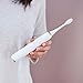 Dazzlepro Elements Sonic Electric Toothbrush with UV Sanitizing Rechargeable Charging Base, 3 Brush Heads, Silver