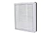 FilterBuy Replacement for Idylis Air Purifier Filter B (Pack of 2). Compatible with Idylis IAF-H-100B. Designed to fit Idylis IAP-10-050 & IAP-10-125.